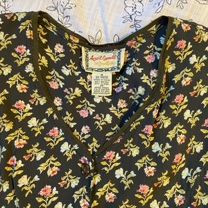 April Cornell Floral Midi Dress